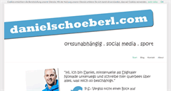 Desktop Screenshot of danielschoeberl.com